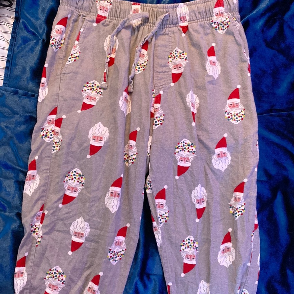 christmas pajama pants from old navy,barely worn